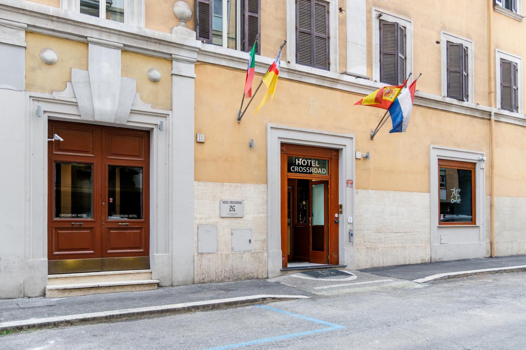 Crossroad Hotel Roma Exterior foto